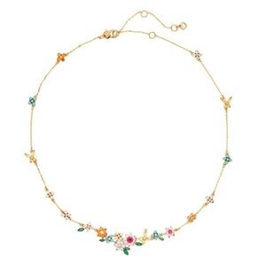 SALE! NWT Kate Spade Floral Gems Necklace